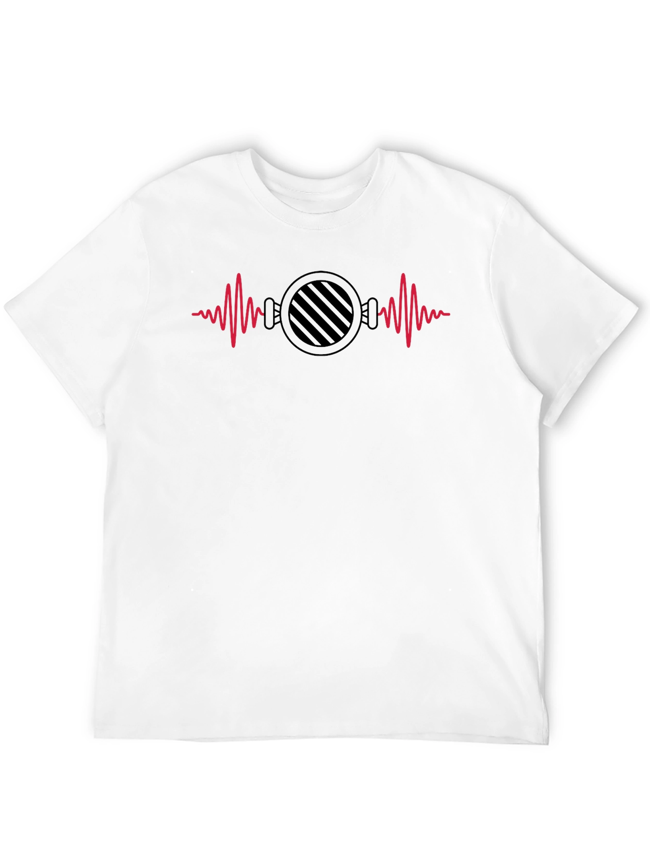 Audio Heartbeat Graphic T-Shirt