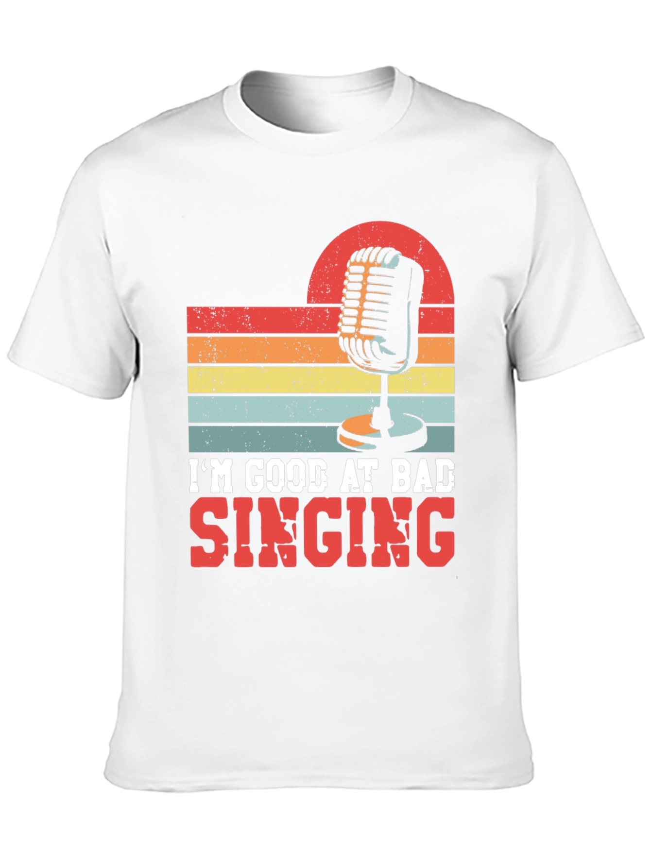 Im Good At Bad Singing Graphic Tee