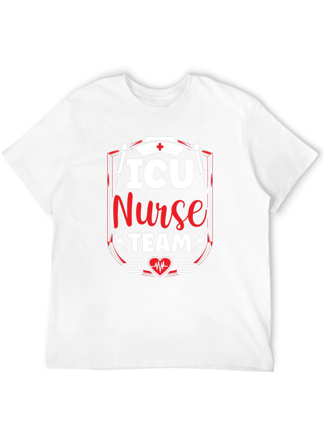 ICU Nurse Team T-Shirt - Medical Professional Apparel