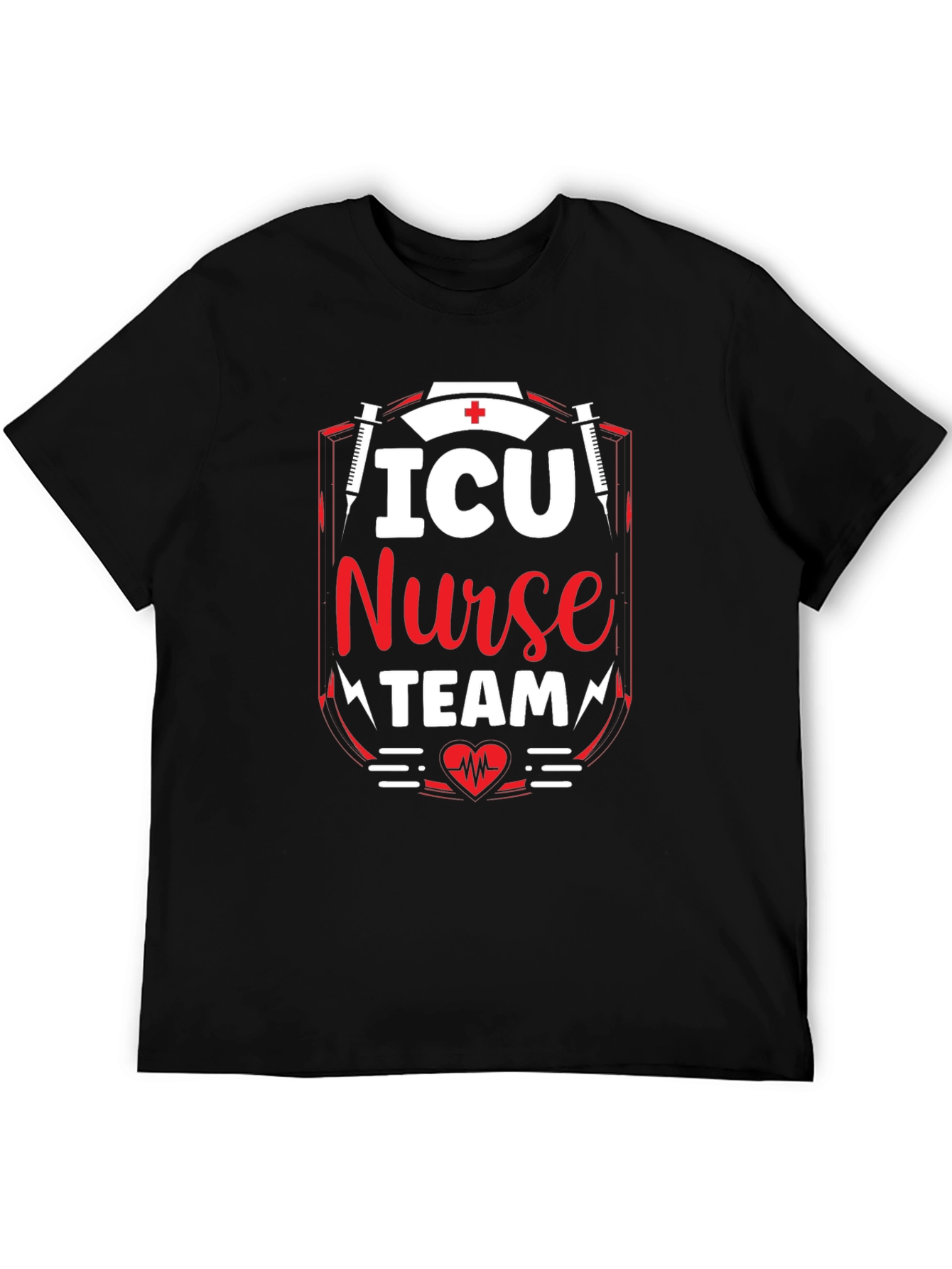 ICU Nurse Team T-Shirt - Medical Professional Apparel