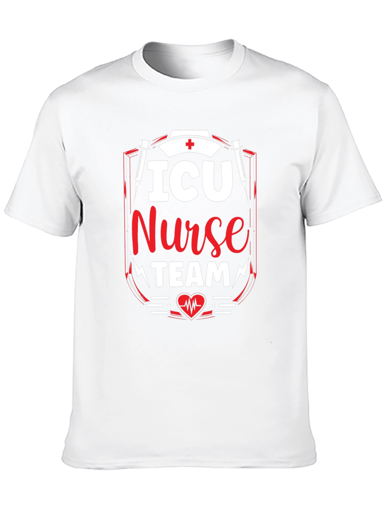 ICU Nurse Team T-Shirt - Medical Professional Apparel