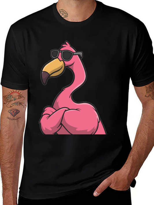 Cool Flamingo Graphic Tee