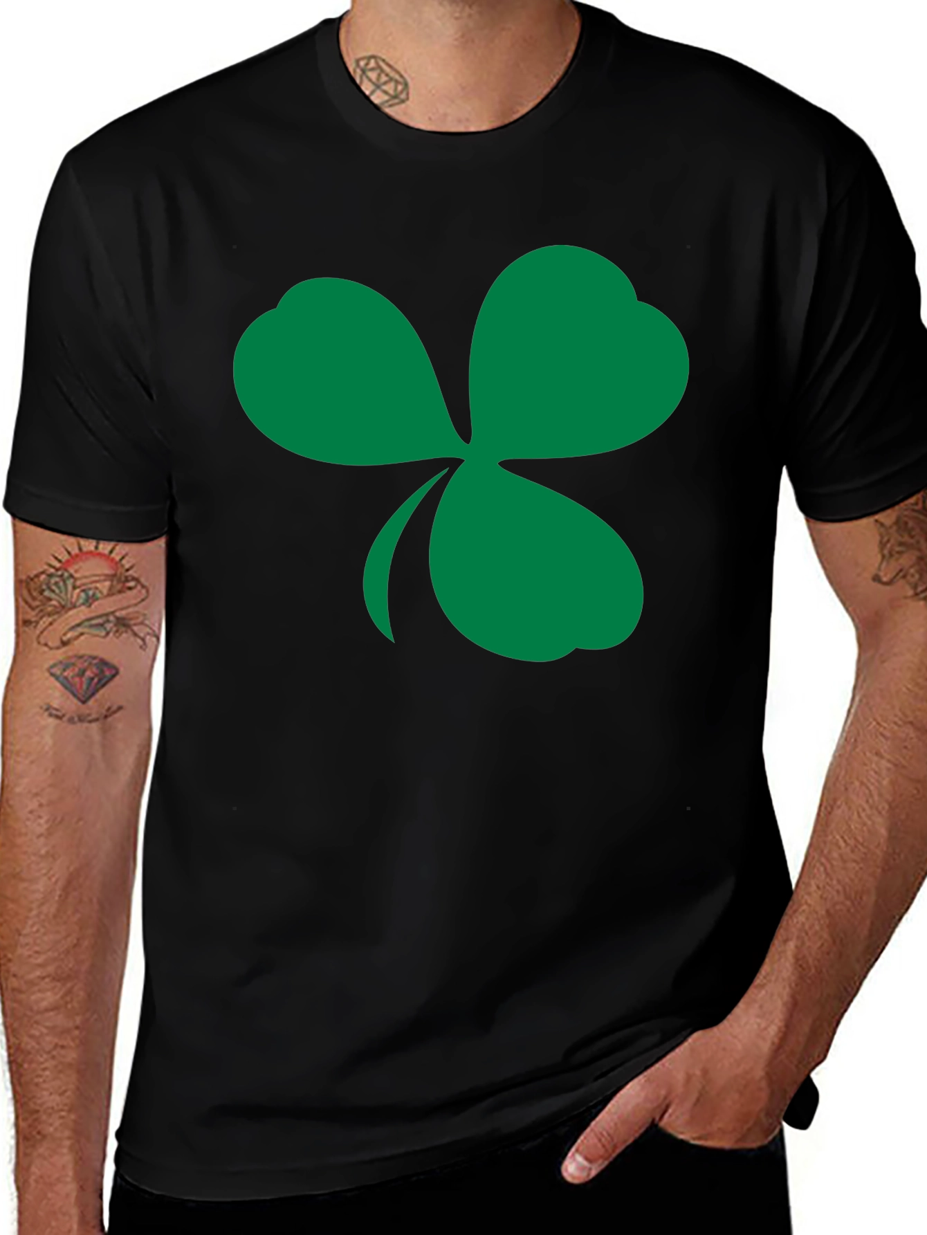 Shamrock T-Shirt - Lucky Irish Clover Tee