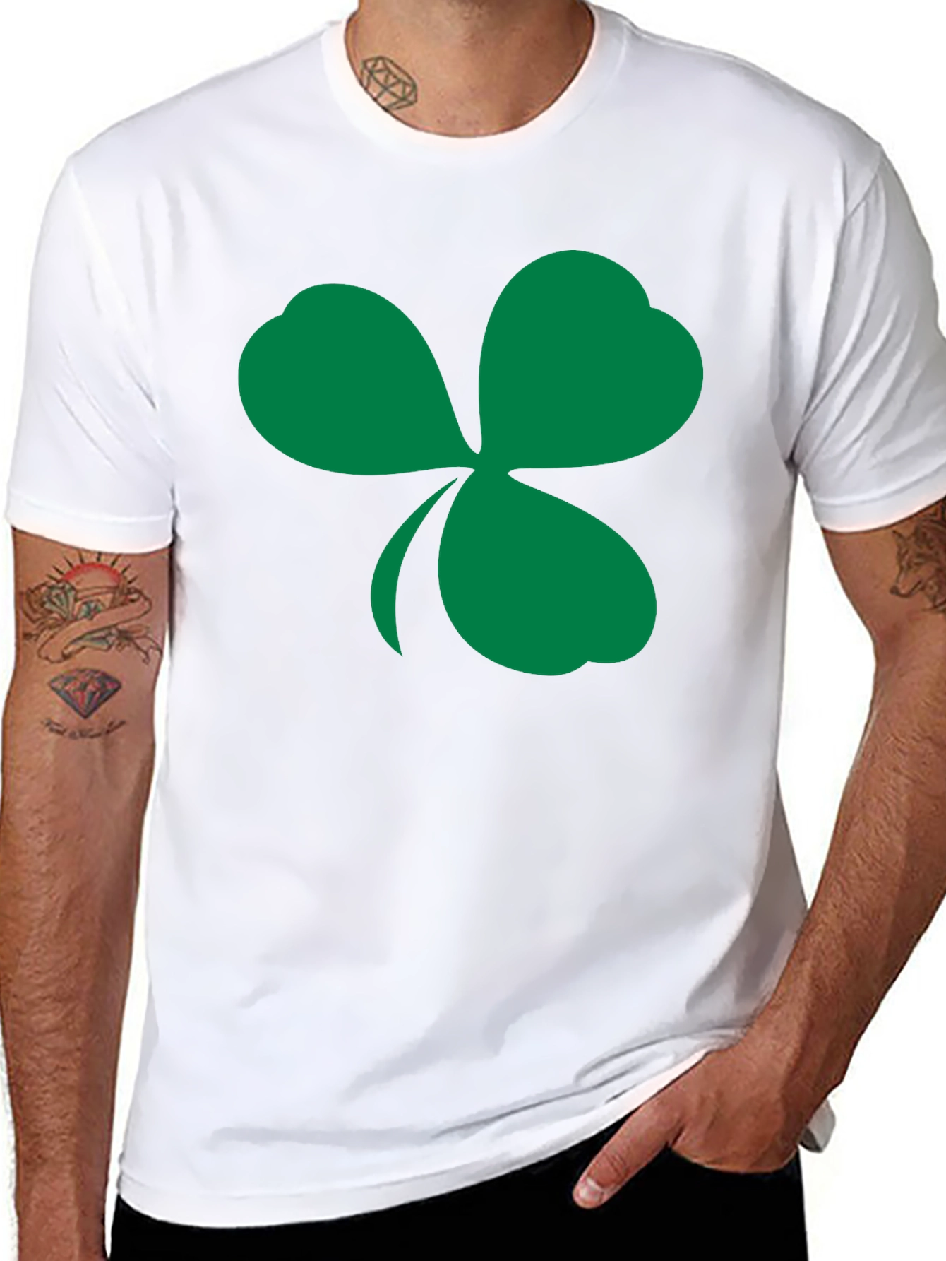 Shamrock T-Shirt - Lucky Irish Clover Tee