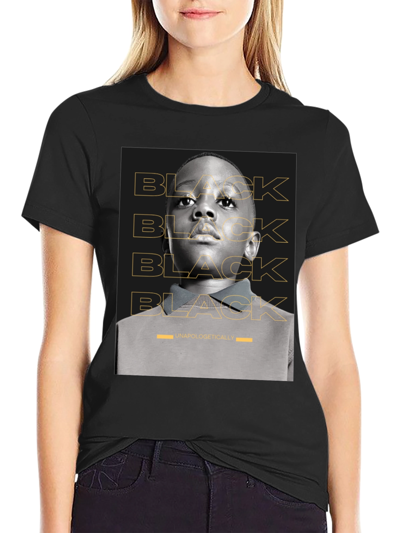 Black Unapologetically T-Shirt