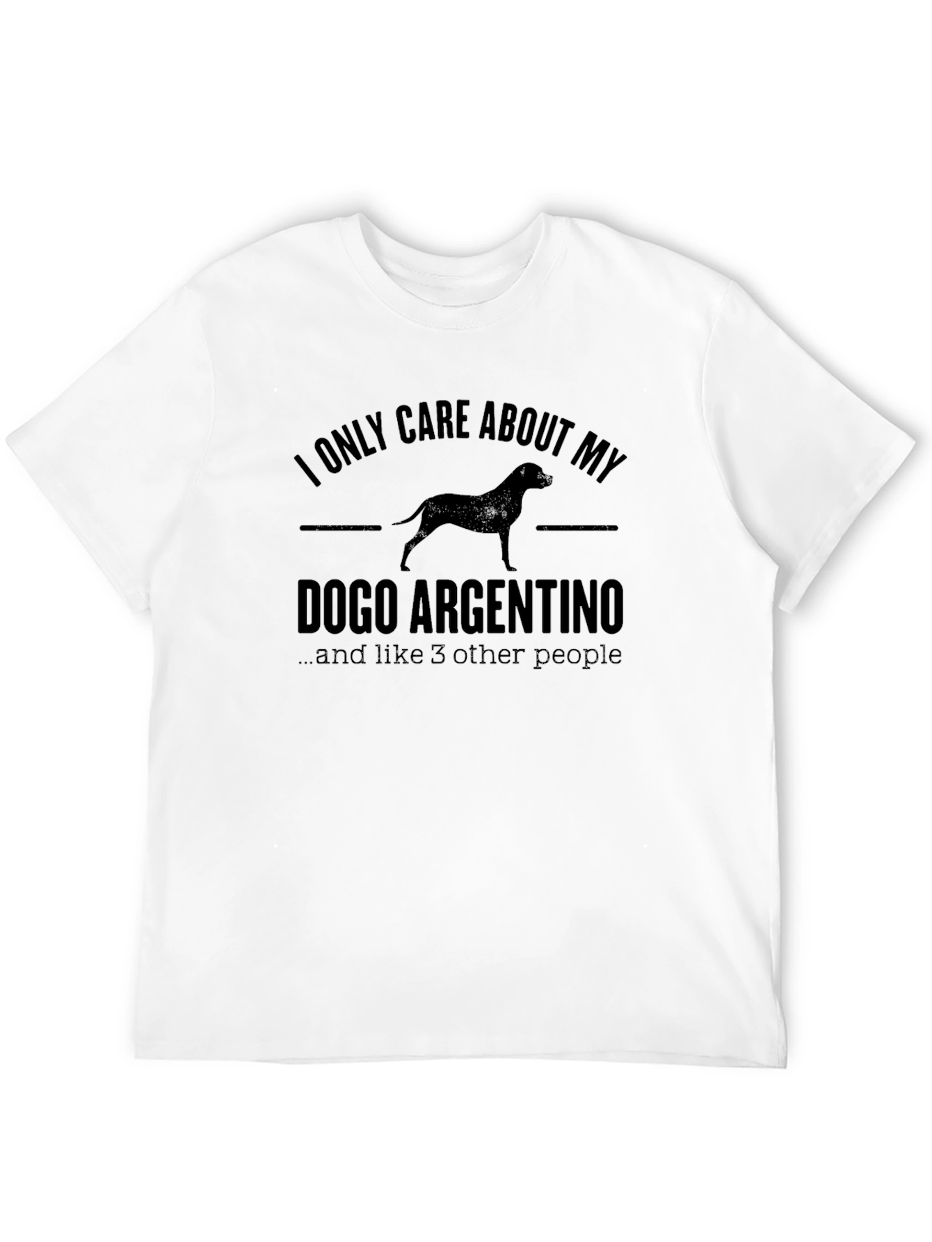Dogo Argentino Graphic T-Shirt - Dog Lover Tee