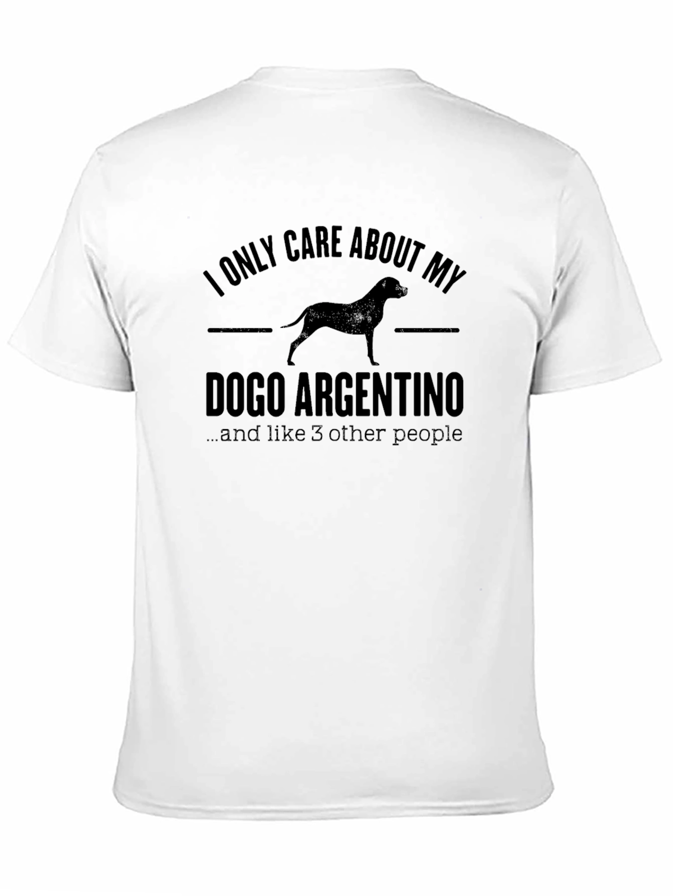 Dogo Argentino Graphic T-Shirt - Dog Lover Tee