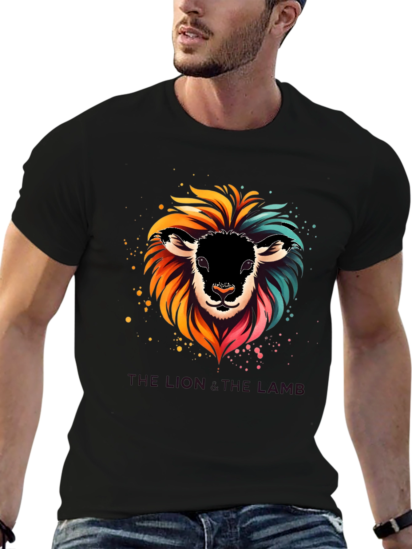 Lion and the Lamb Graphic T-Shirt