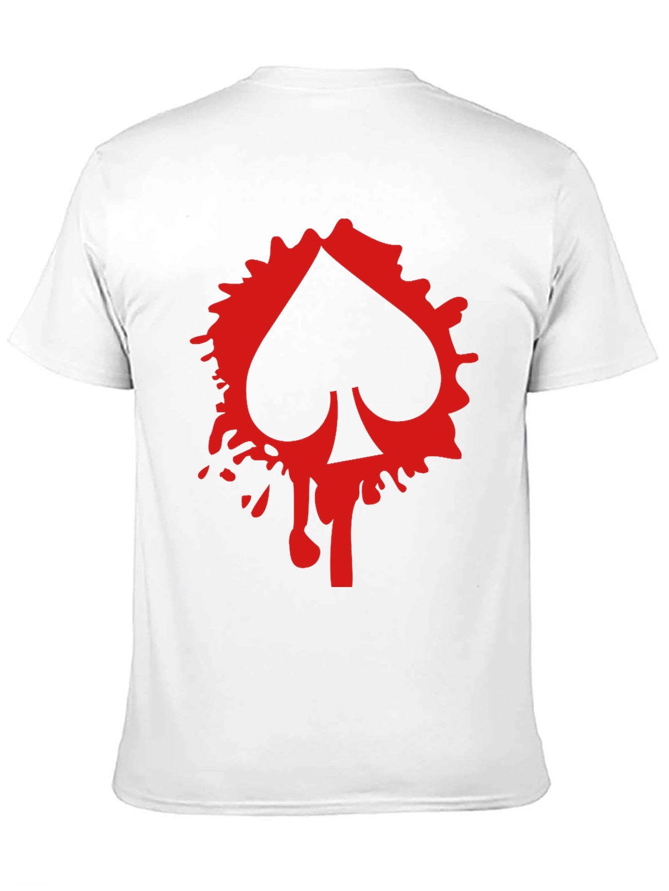 Spade Card Graphic Tee - Mens Black T-Shirt