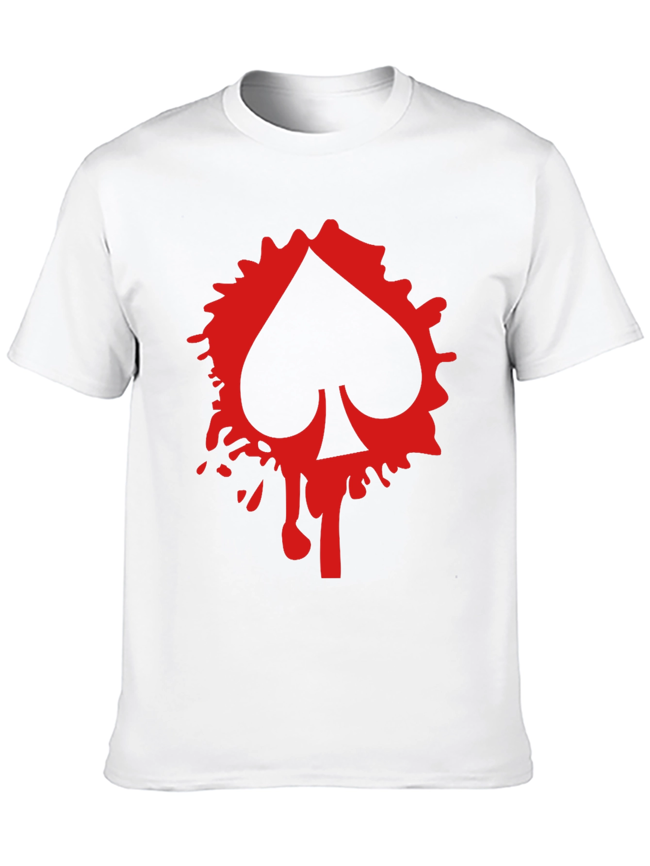 Spade Card Graphic Tee - Mens Black T-Shirt