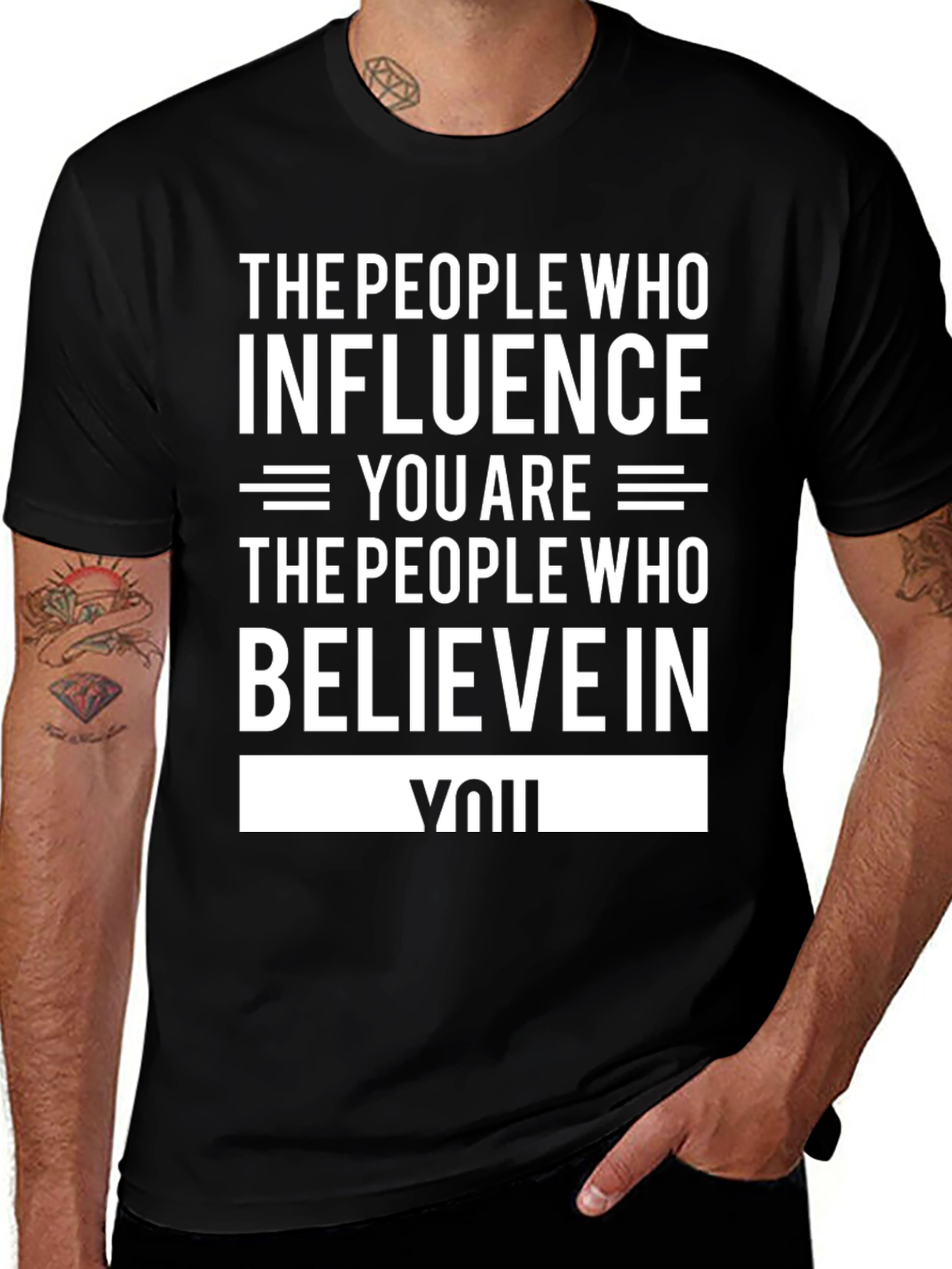 Inspirational Graphic Tee - Believe In You