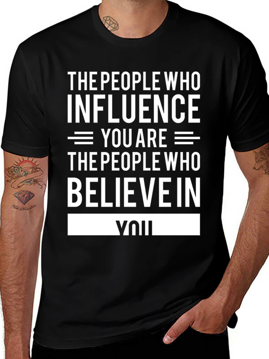 Inspirational Graphic Tee - Believe In You
