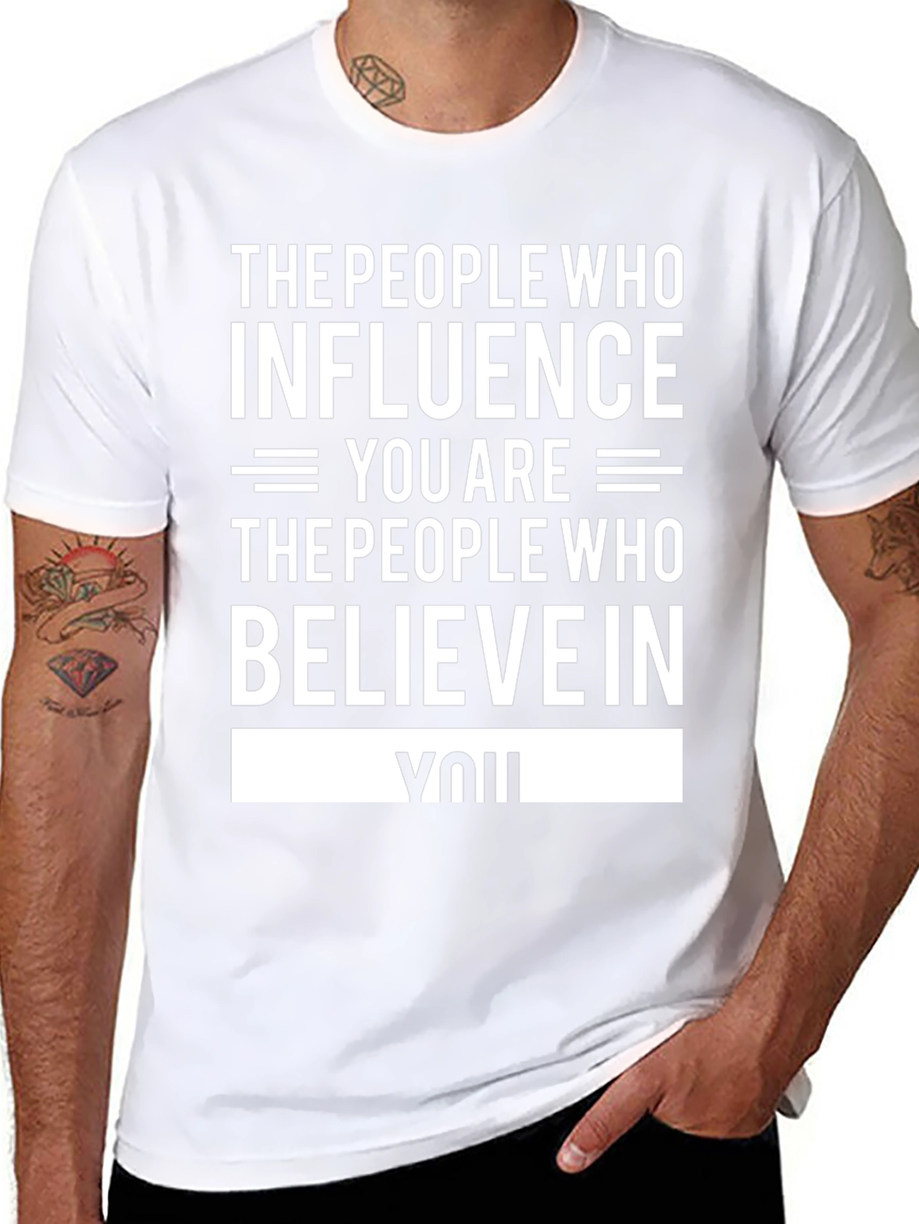 Inspirational Graphic Tee - Believe In You