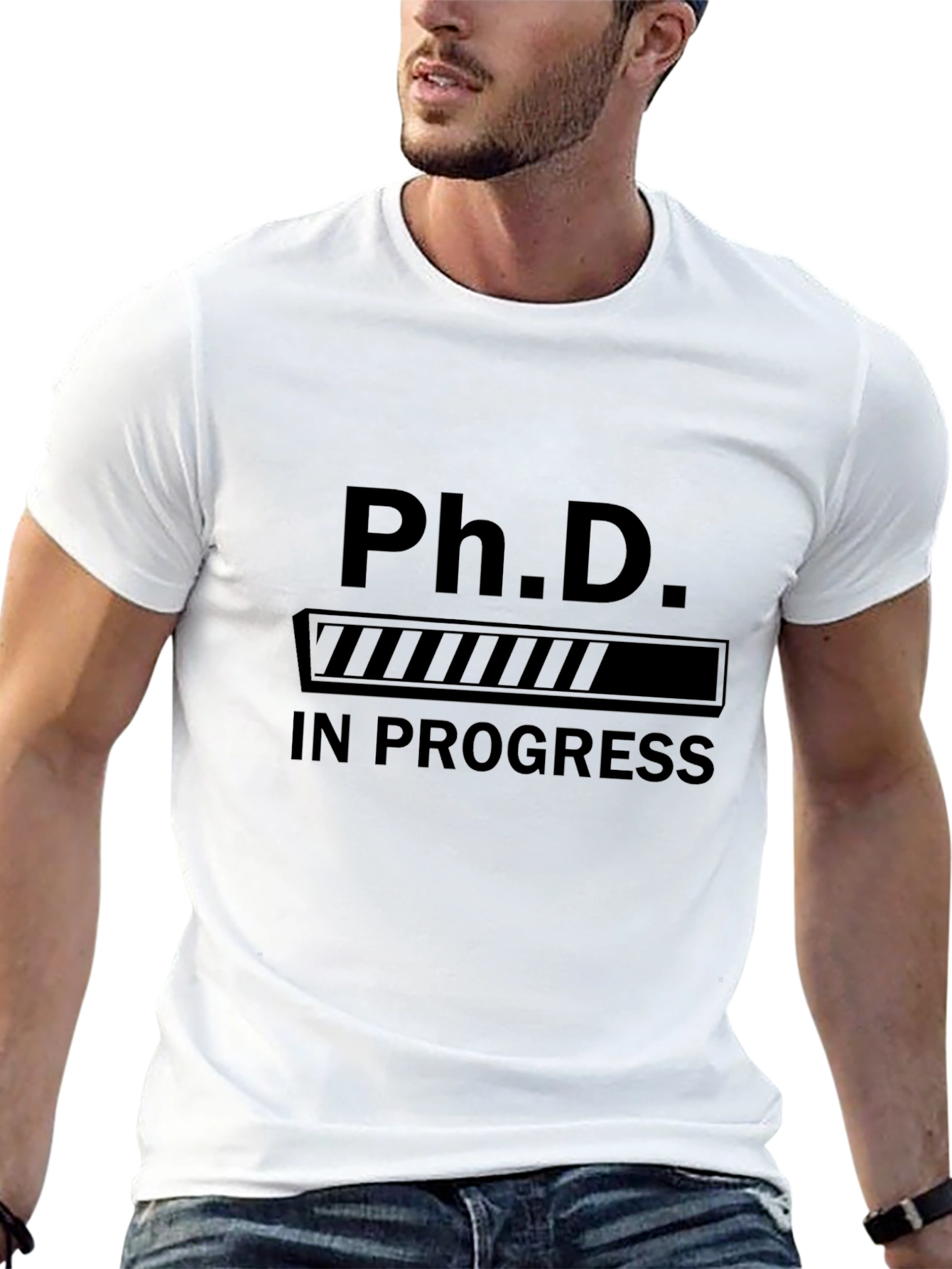 Ph.D. In Progress Mens T-Shirt