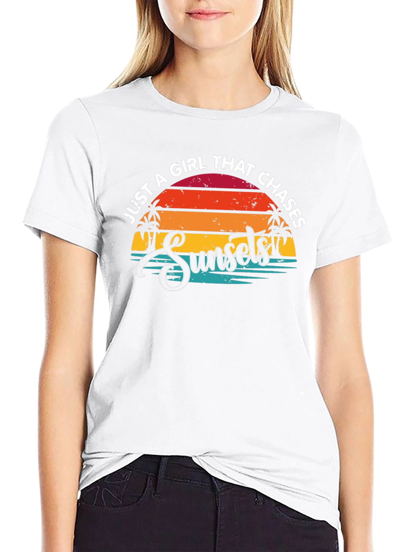 Sunset Chaser Graphic Tee - Beach Vibes