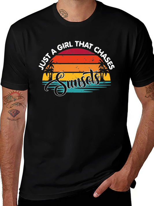 Sunset Chaser Graphic Tee - Beach Vibes