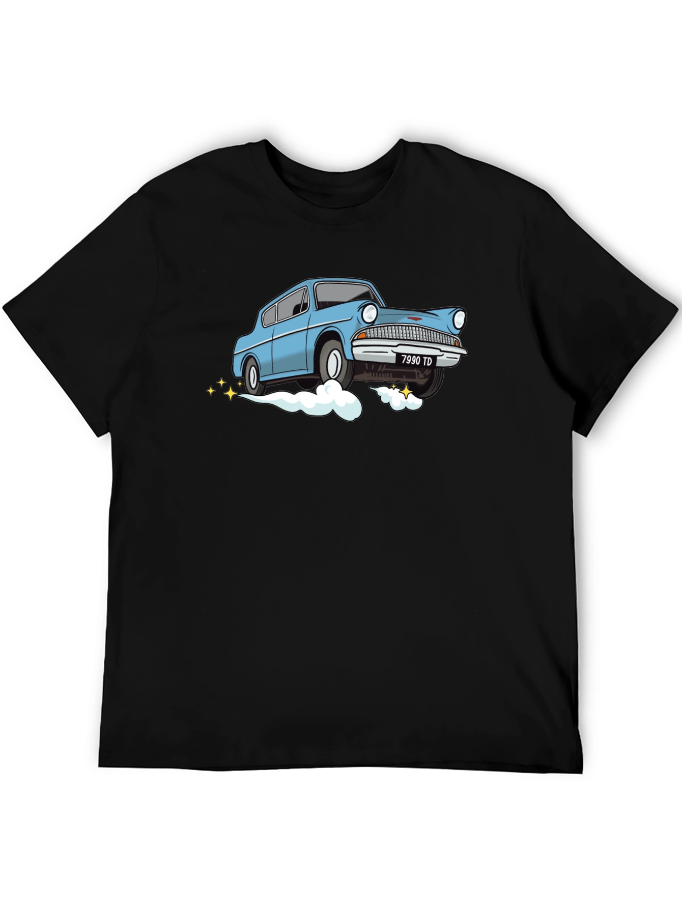 Flying Car Graphic T-Shirt