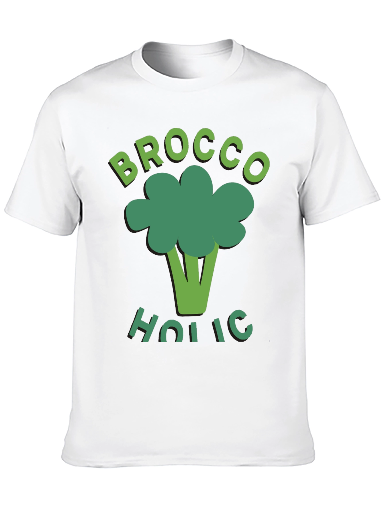 Broccoholic T-Shirt - Funny Broccoli Lover Tee