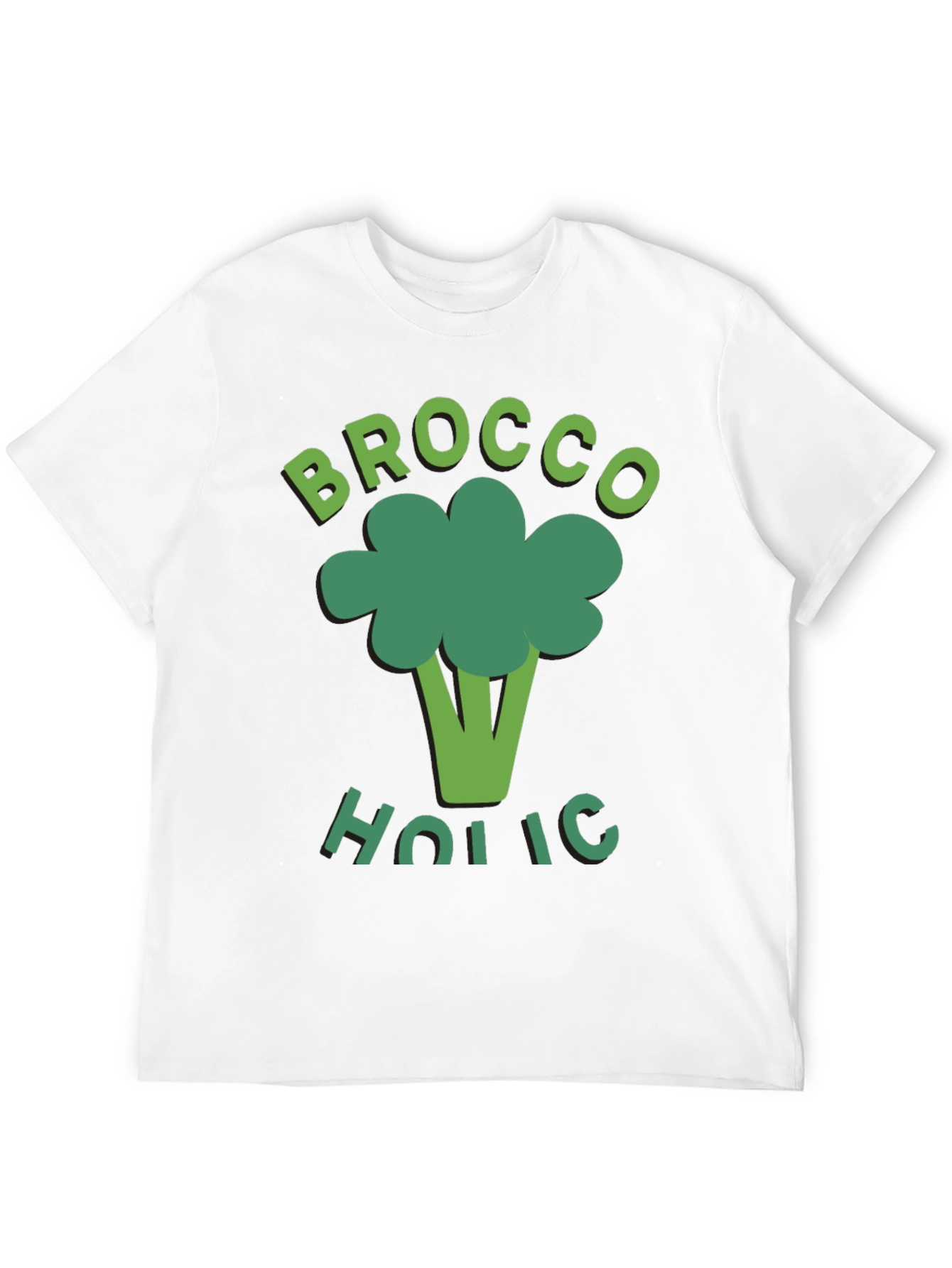 Broccoholic T-Shirt - Funny Broccoli Lover Tee