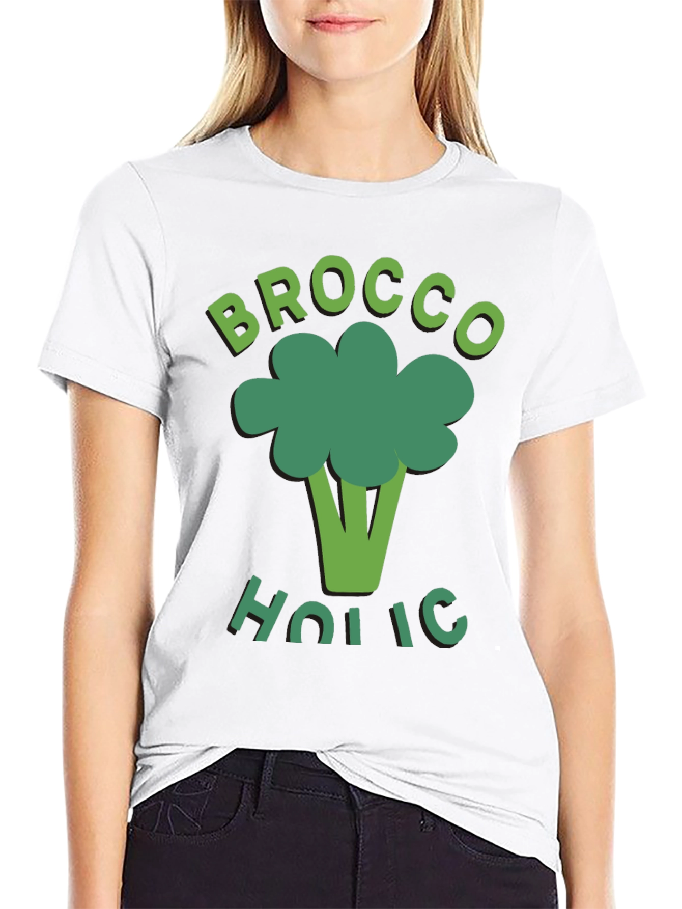 Broccoholic T-Shirt - Funny Broccoli Lover Tee