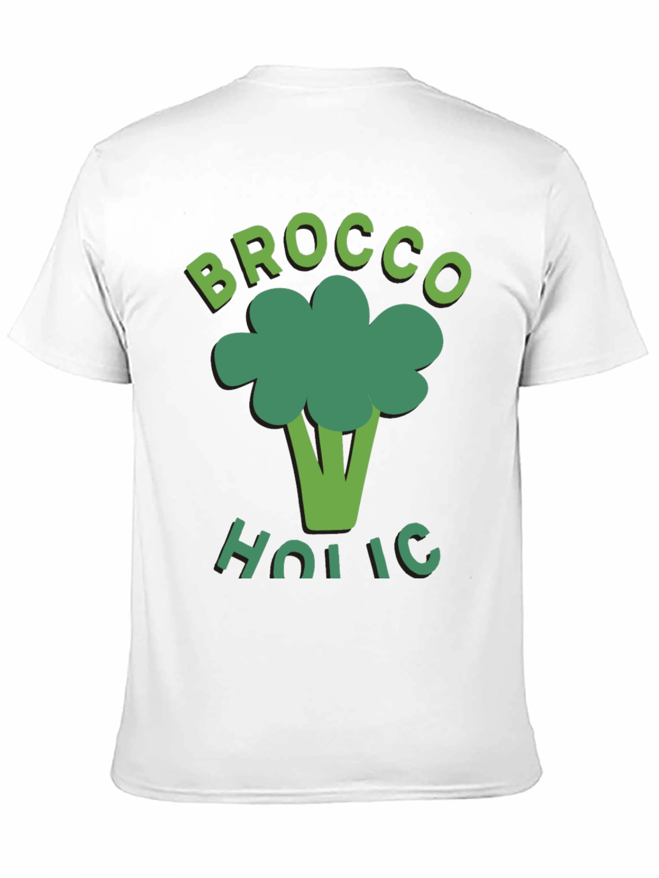 Broccoholic T-Shirt - Funny Broccoli Lover Tee