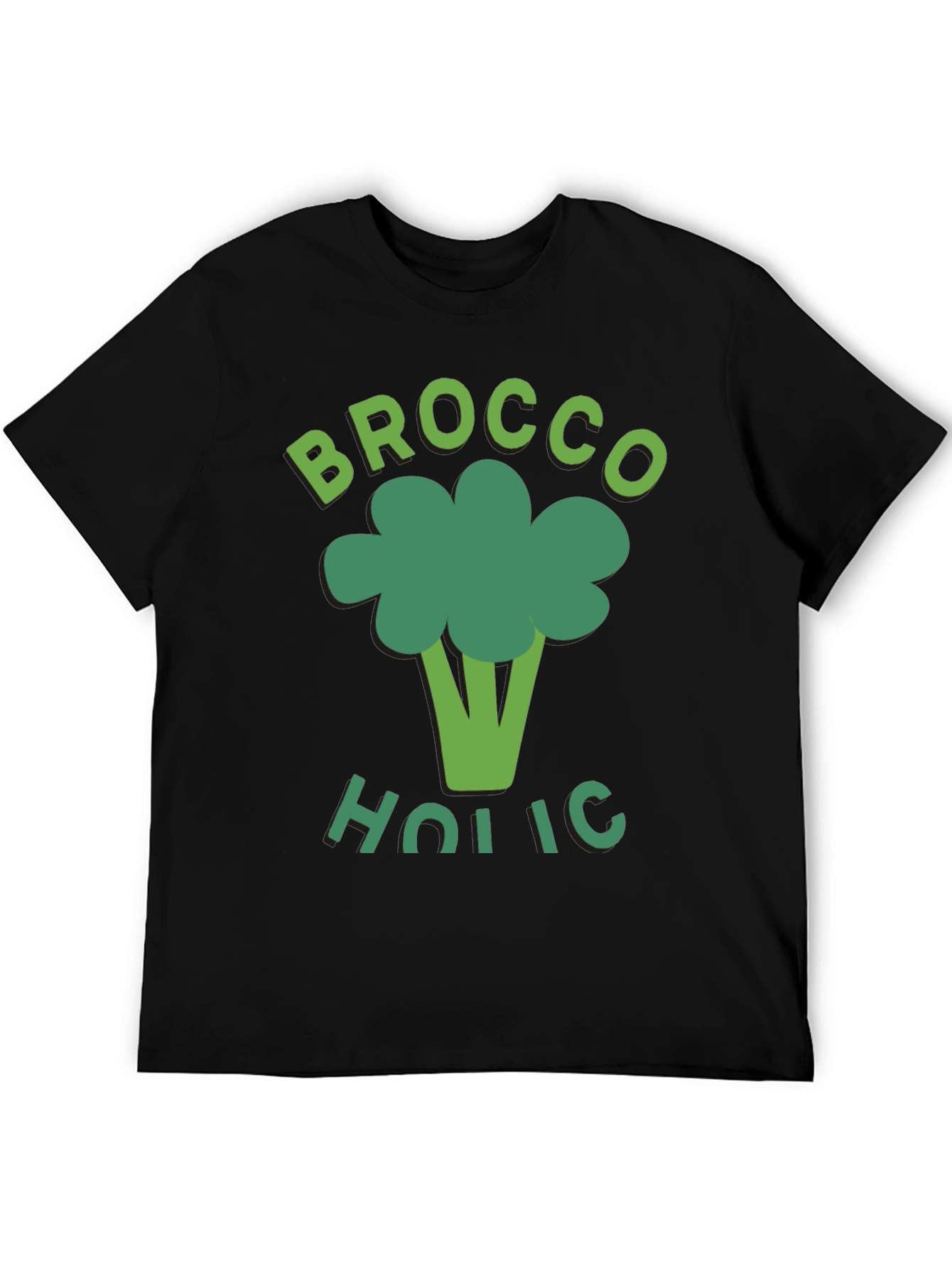 Broccoholic T-Shirt - Funny Broccoli Lover Tee