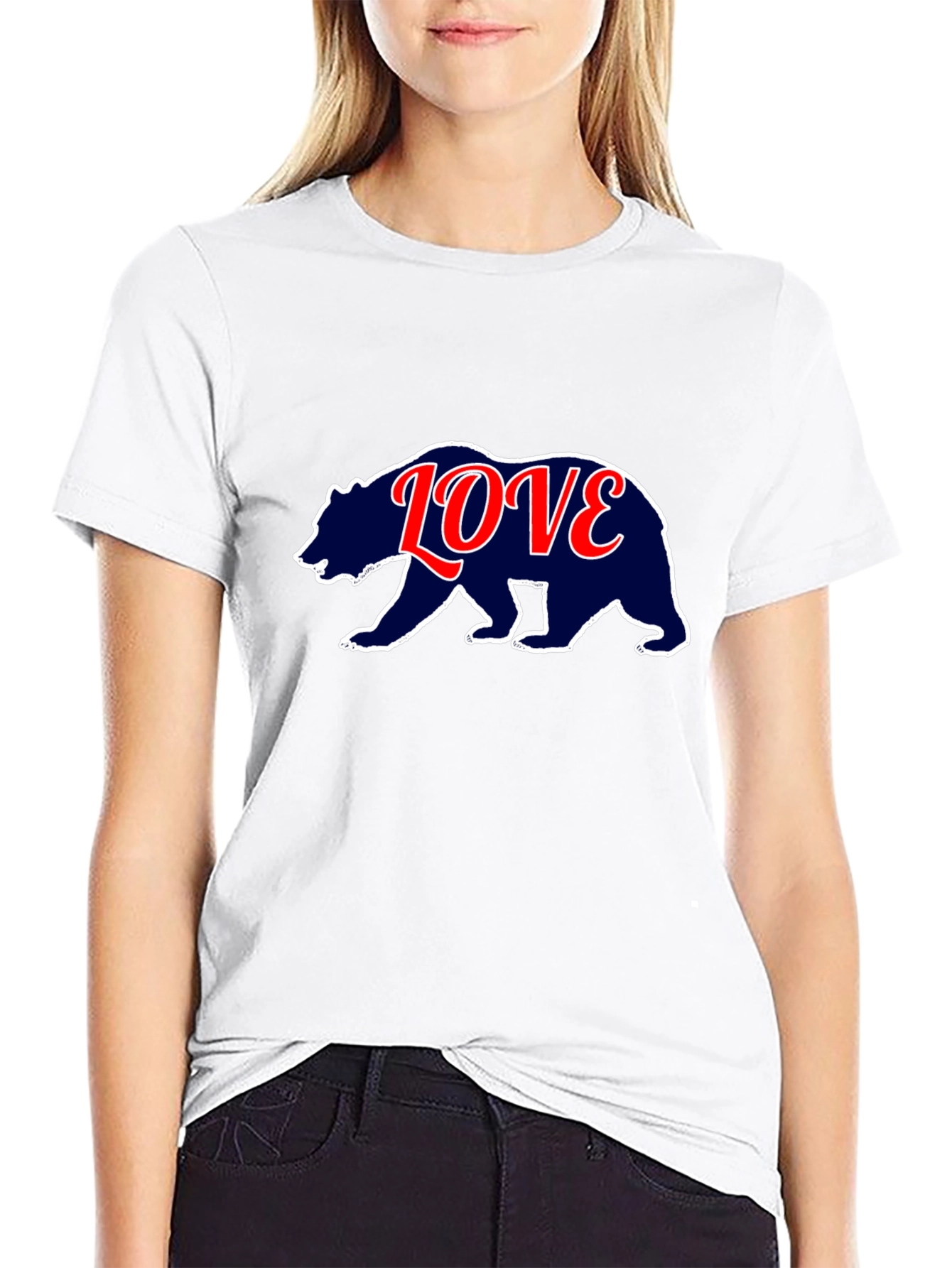 Bear Love T-Shirt - Stylish Graphic Tee