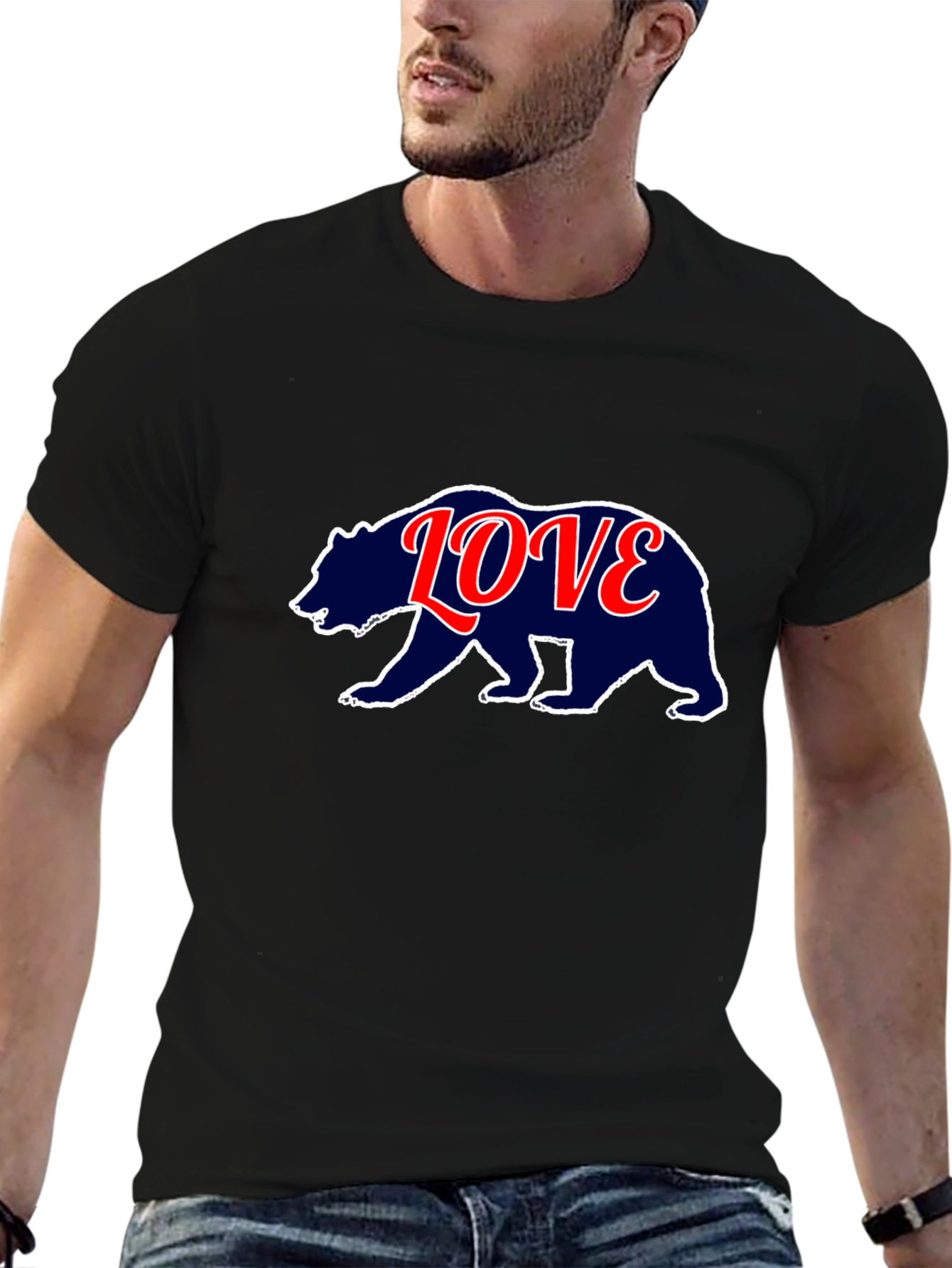 Bear Love T-Shirt - Stylish Graphic Tee