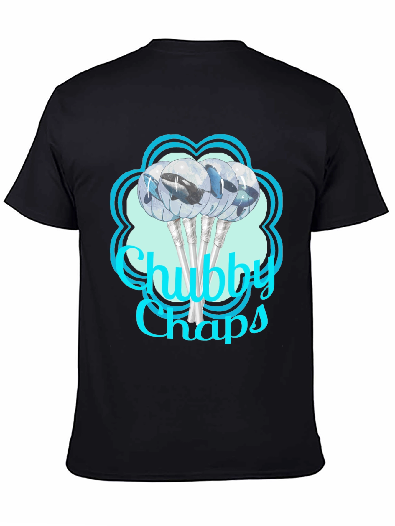 Chubby Chaps Whale Lollipop Graphic Tee