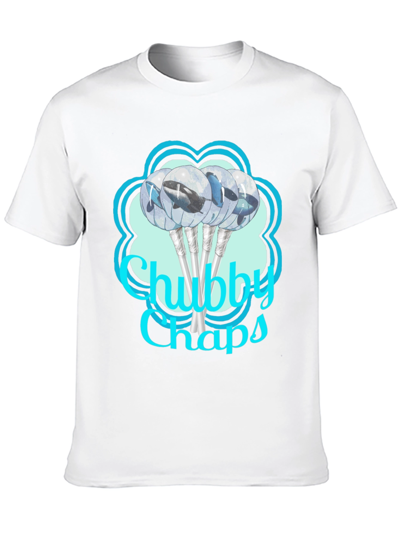 Chubby Chaps Whale Lollipop Graphic Tee