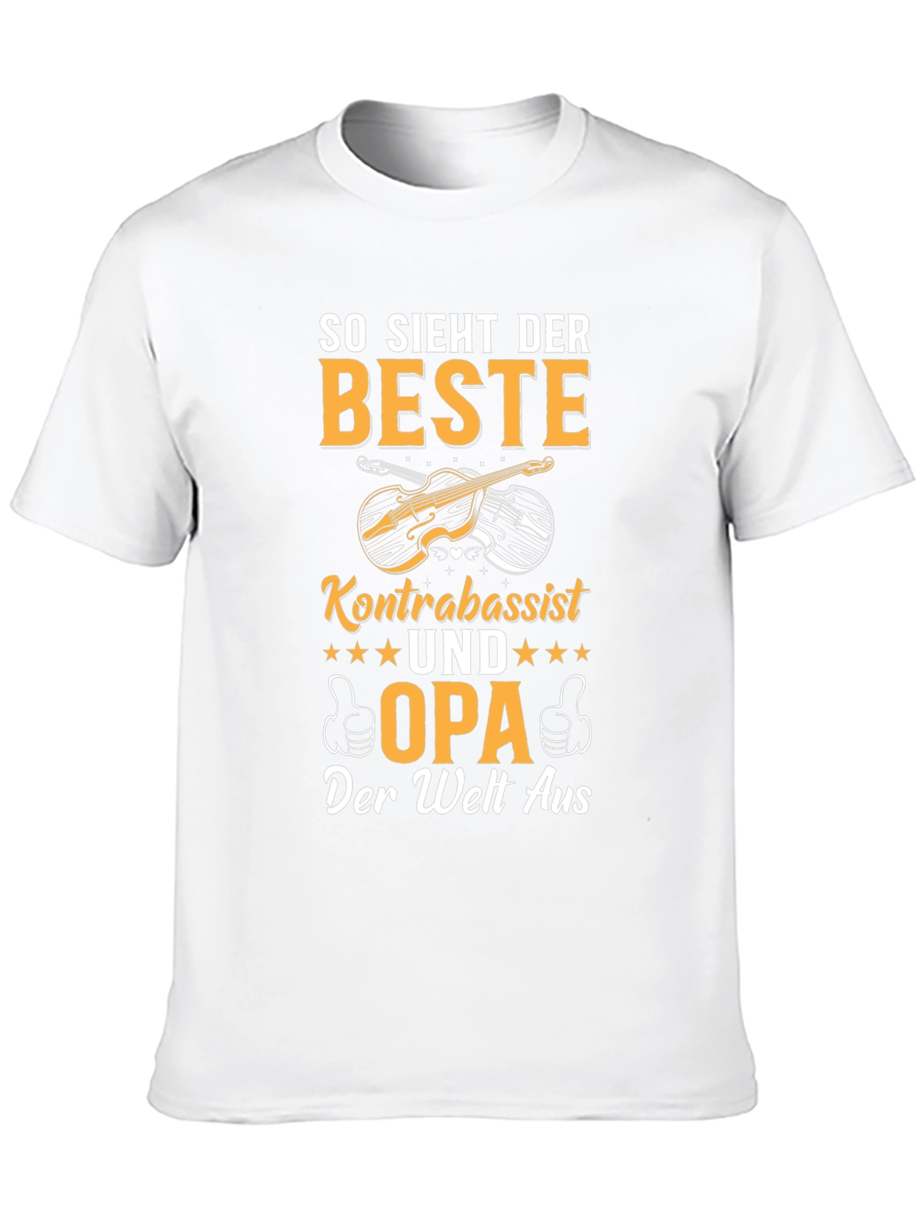Best Kontrabassist Grandpa T-Shirt - Unique Gift