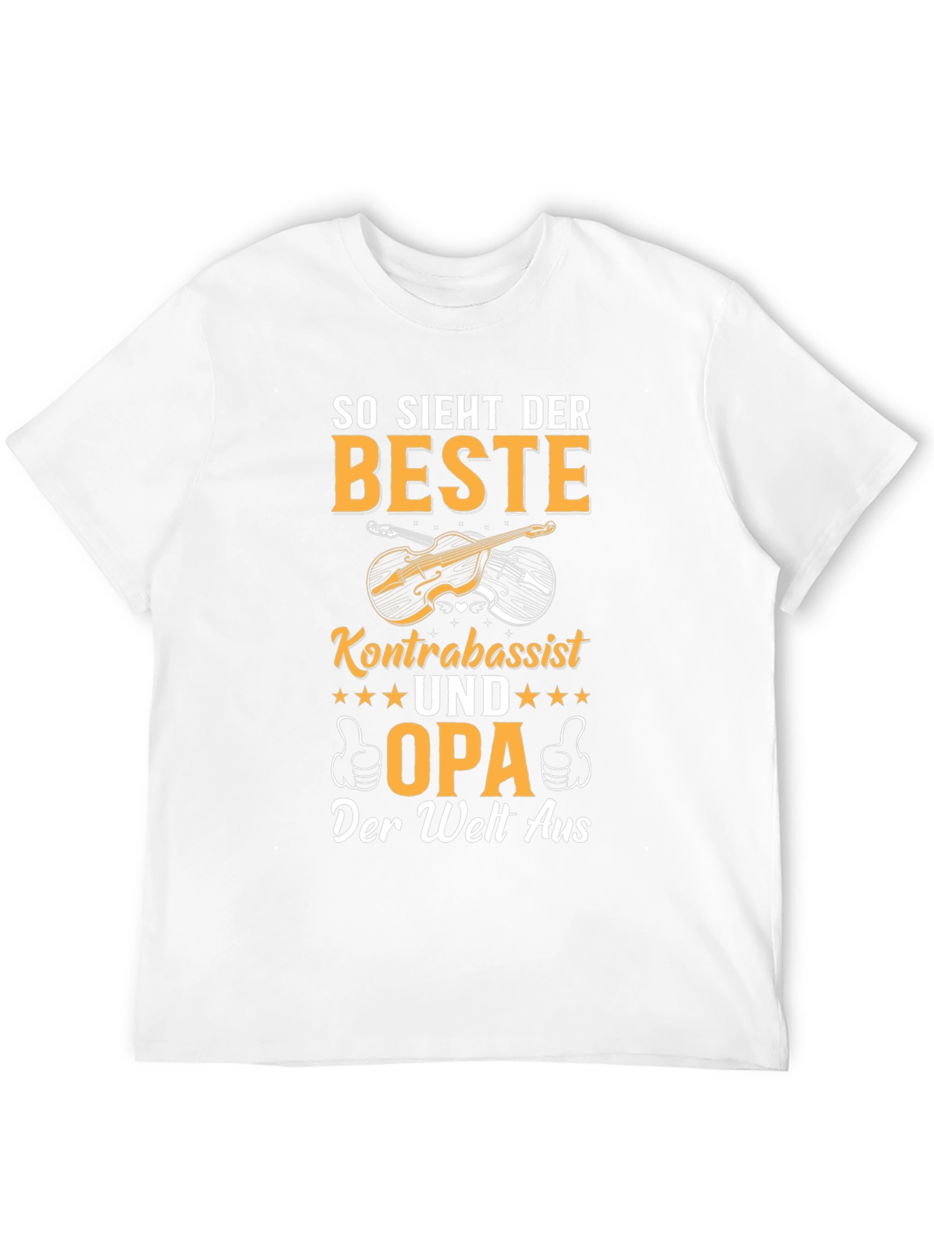 Best Kontrabassist Grandpa T-Shirt - Unique Gift