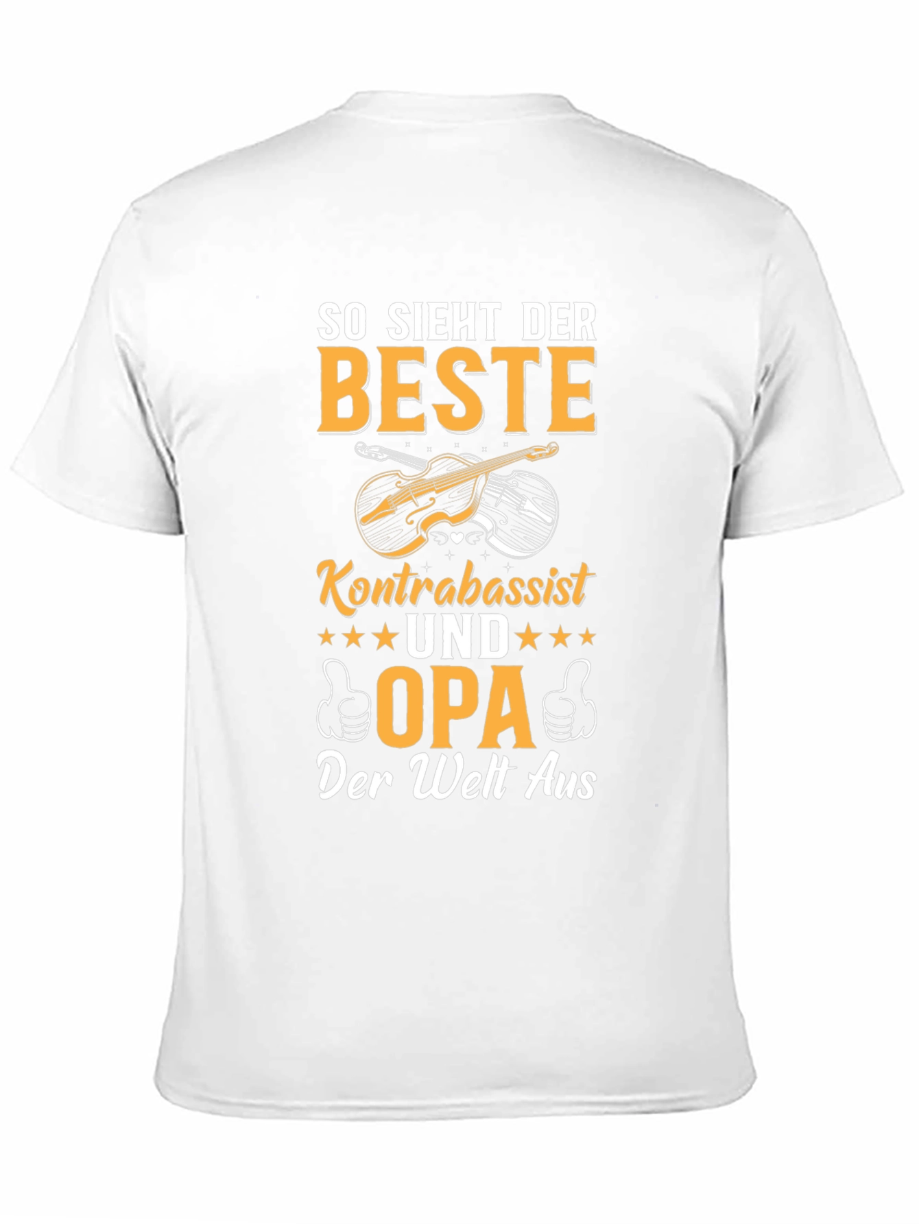 Best Kontrabassist Grandpa T-Shirt - Unique Gift