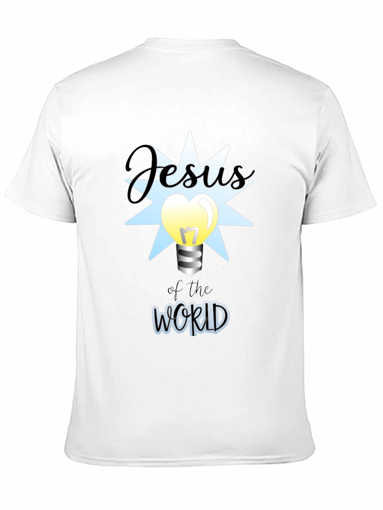 Jesus of the World Graphic Tee - Black