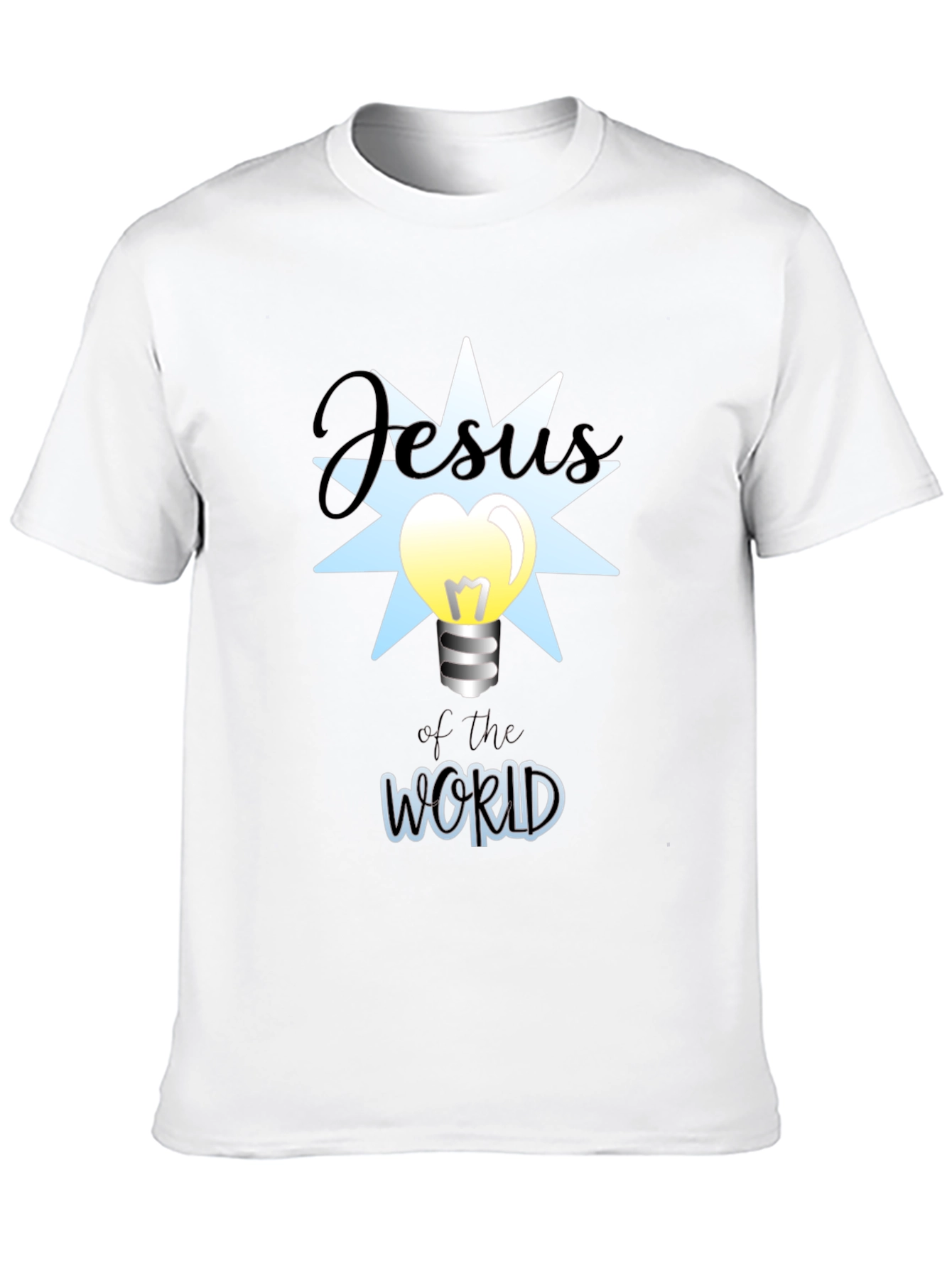 Jesus of the World Graphic Tee - Black