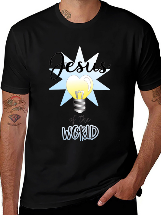 Jesus of the World Graphic Tee - Black