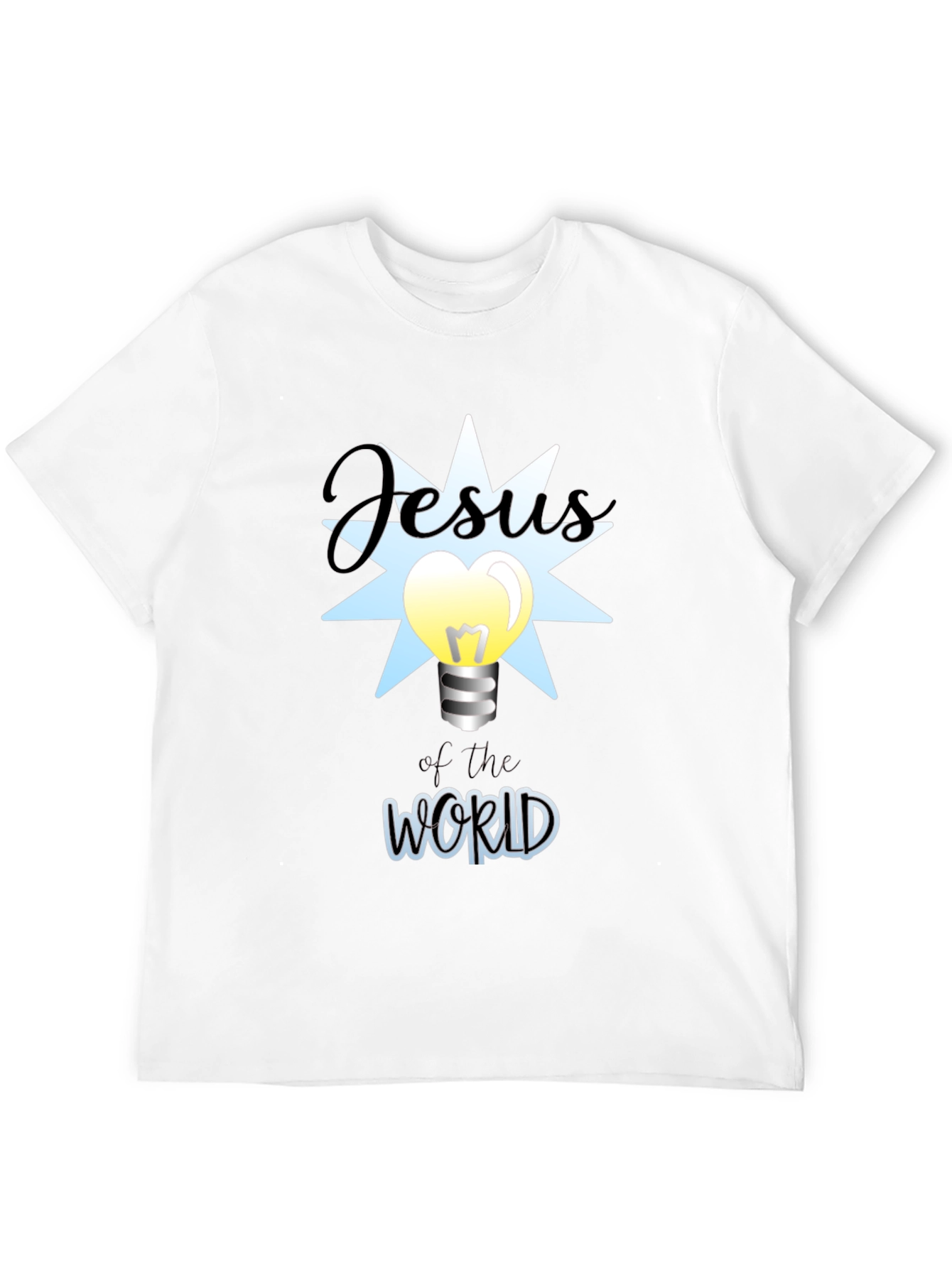 Jesus of the World Graphic Tee - Black
