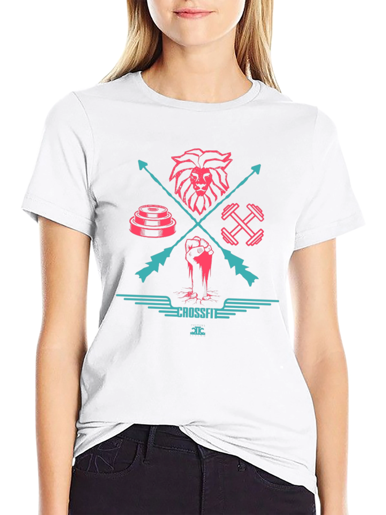 Crossfit Design Black T-Shirt
