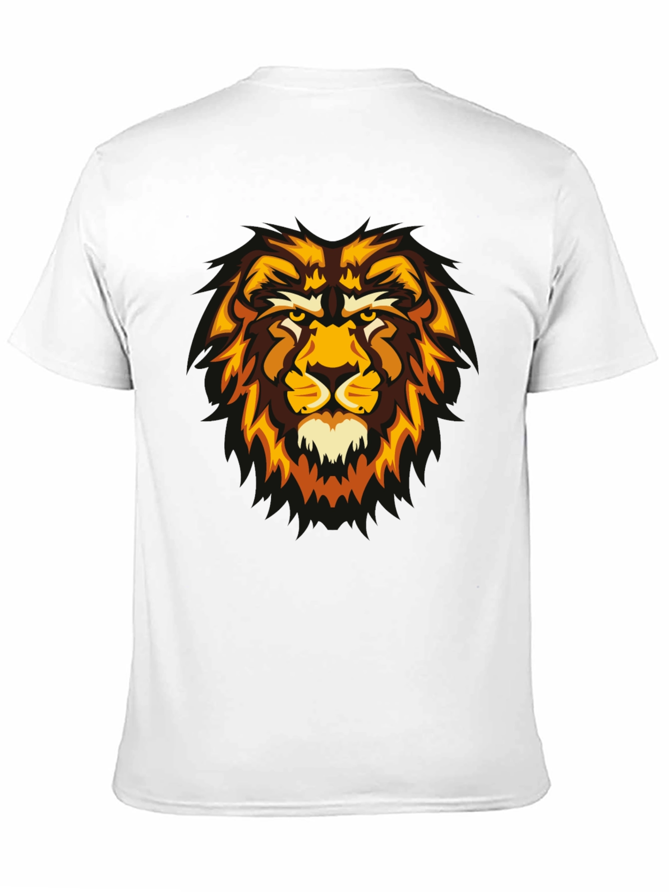 Lion Graphic Print T-Shirt