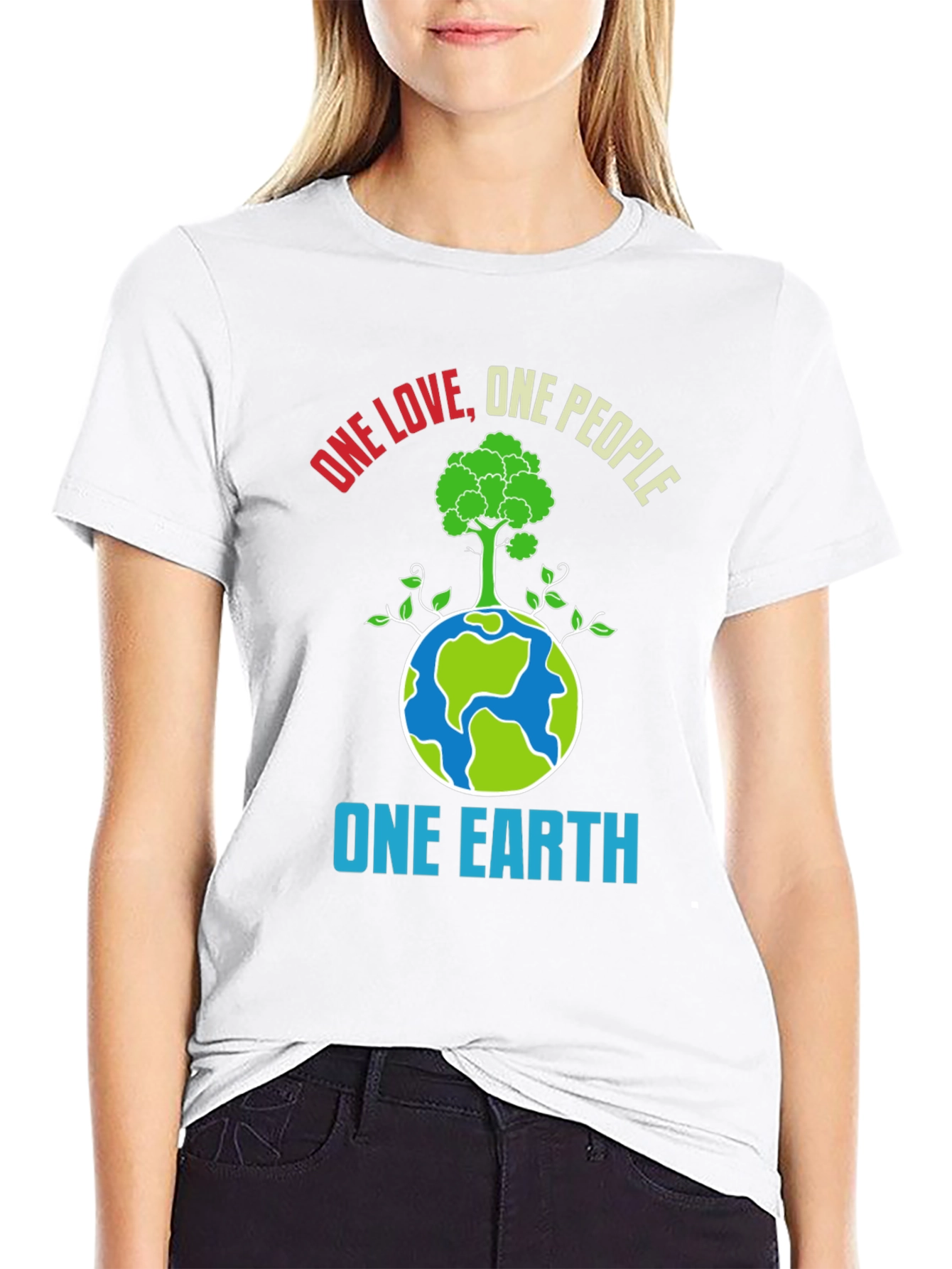One Love One Earth Graphic T-Shirt