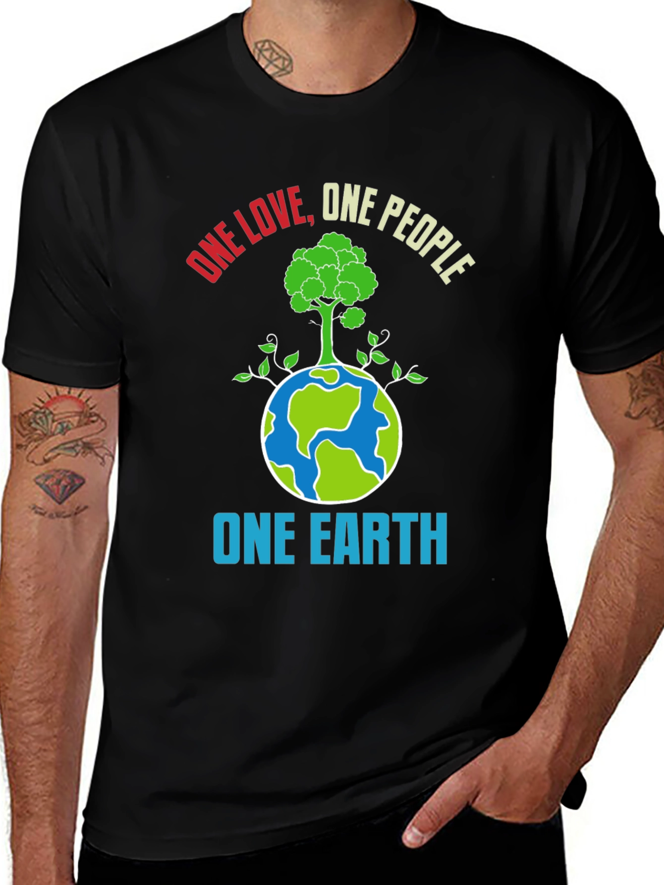 One Love One Earth Graphic T-Shirt