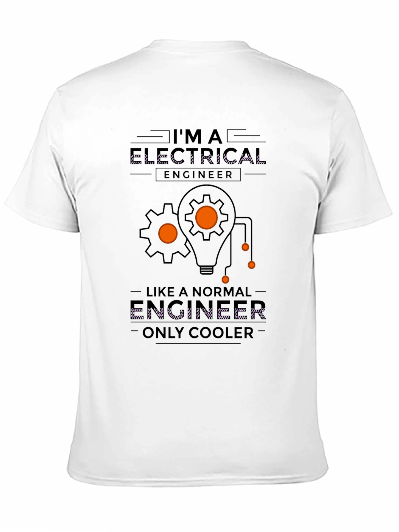 Electrical Engineer Cool T-Shirt - Black