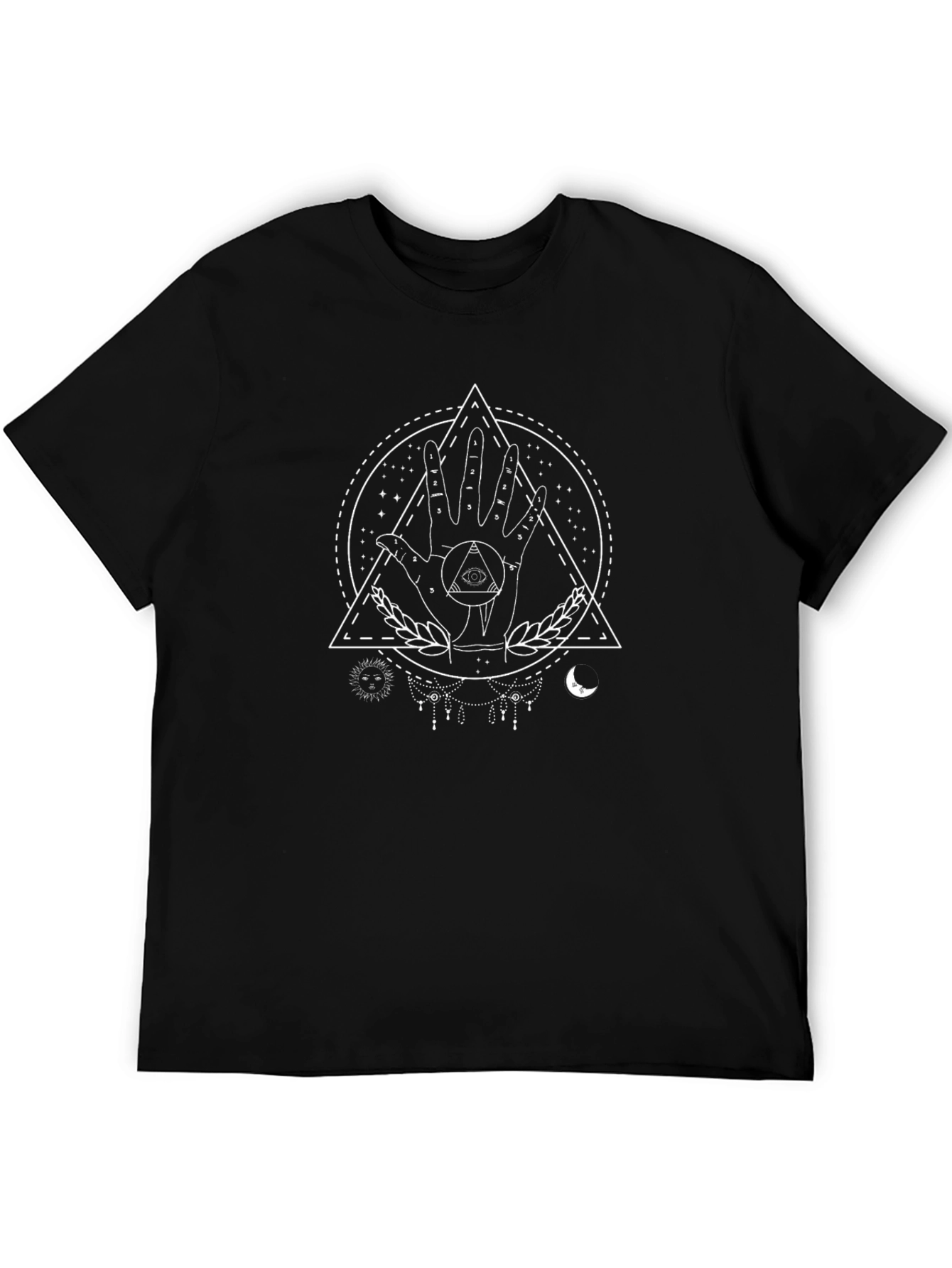 Mystic Hand Graphic Tee - Black