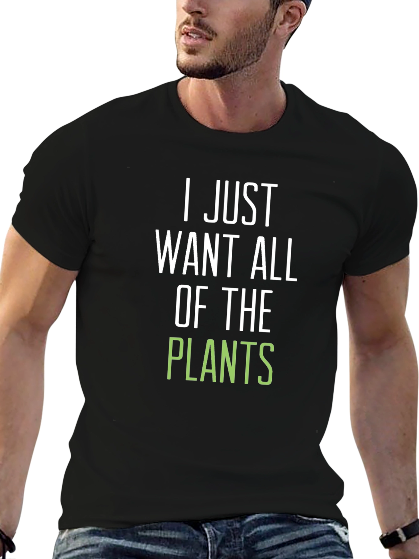 I Just Want All of the Plants Graphic Tee