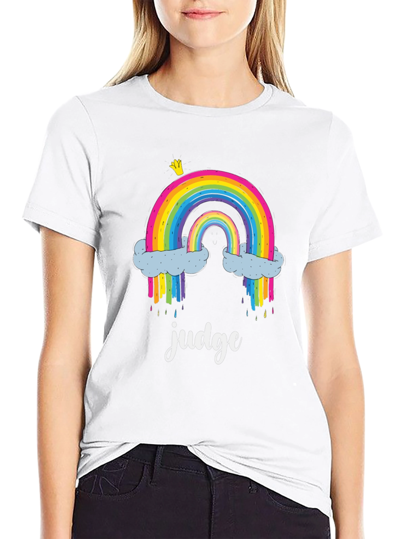 Rainbow Judge T-Shirt