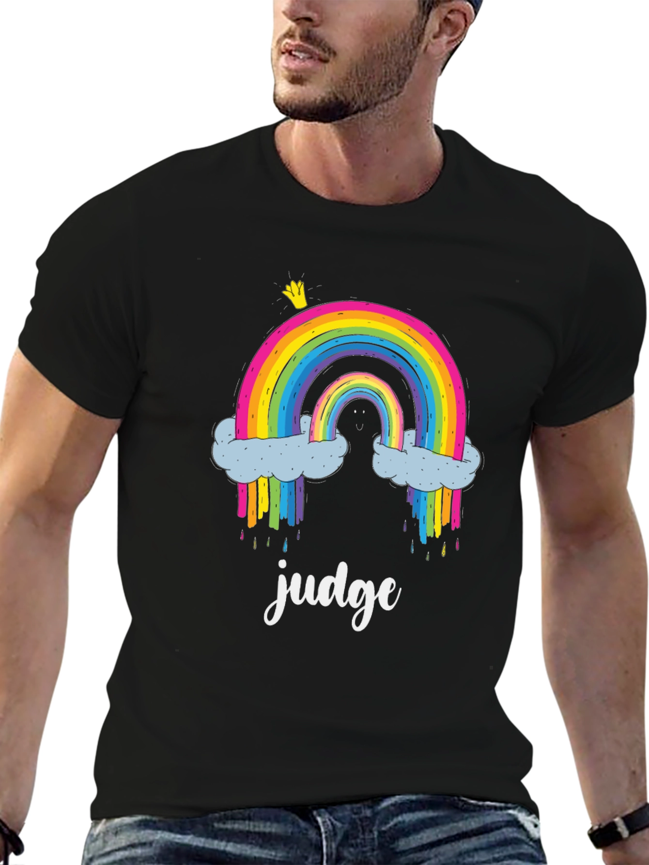 Rainbow Judge T-Shirt