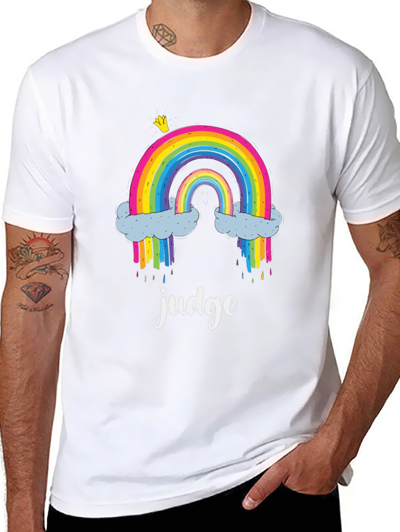 Rainbow Judge T-Shirt