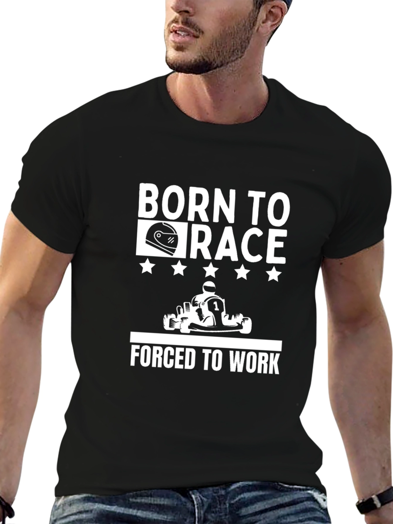 Born to Race Go Kart T-Shirt