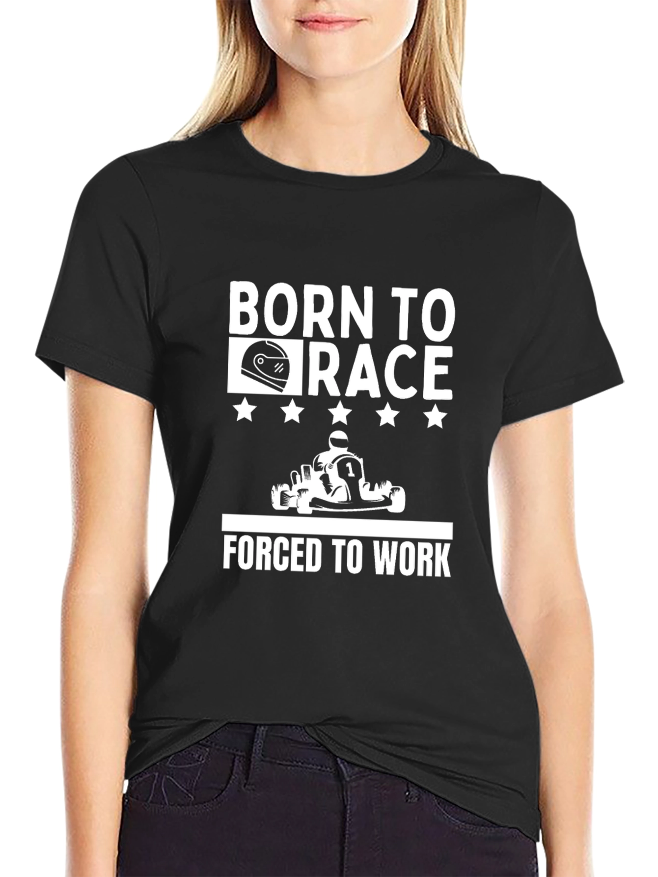 Born to Race Go Kart T-Shirt