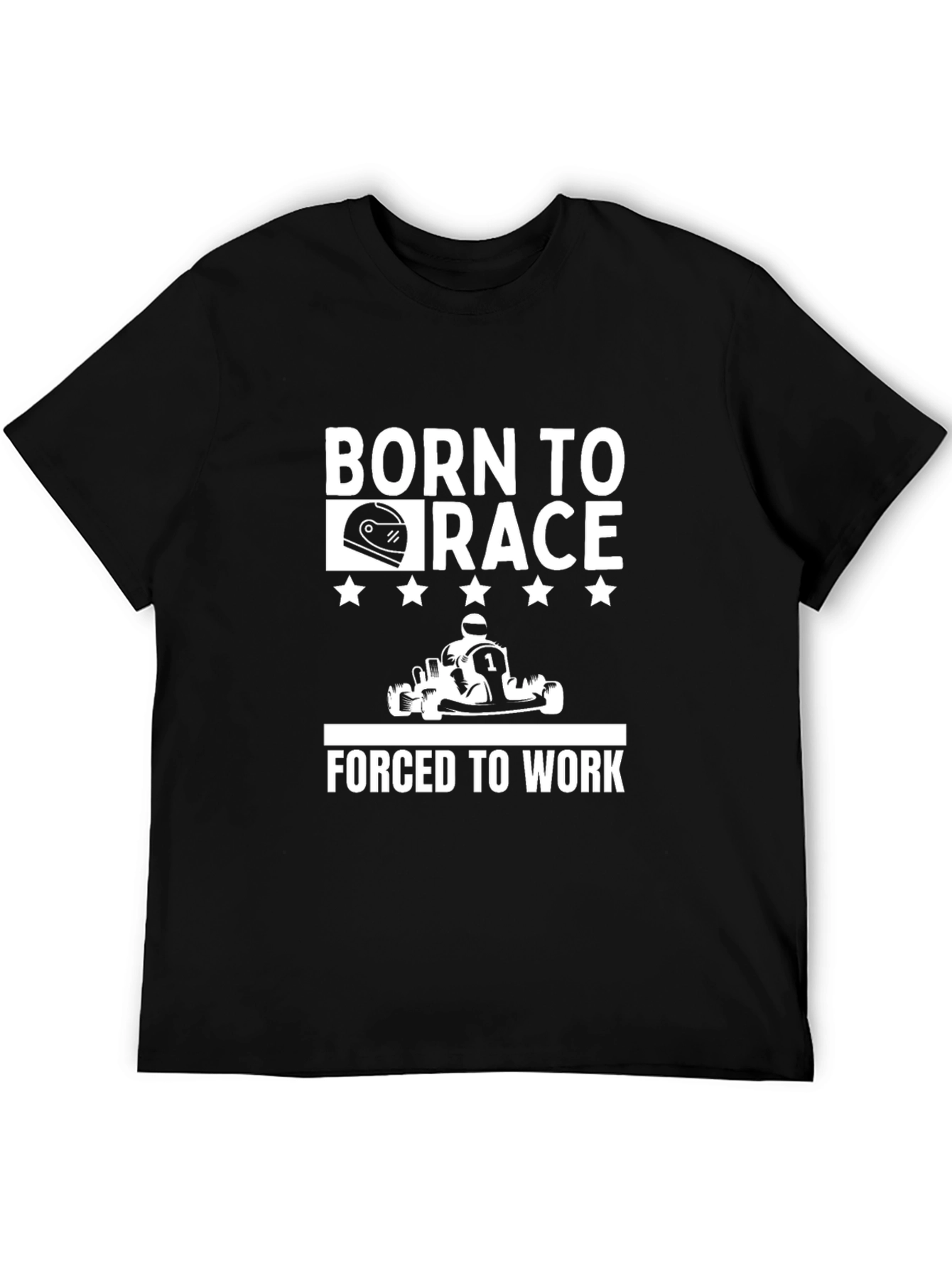 Born to Race Go Kart T-Shirt